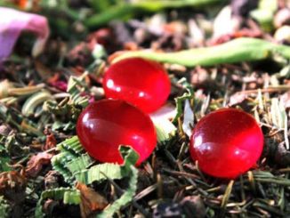 batu mustika merah delima